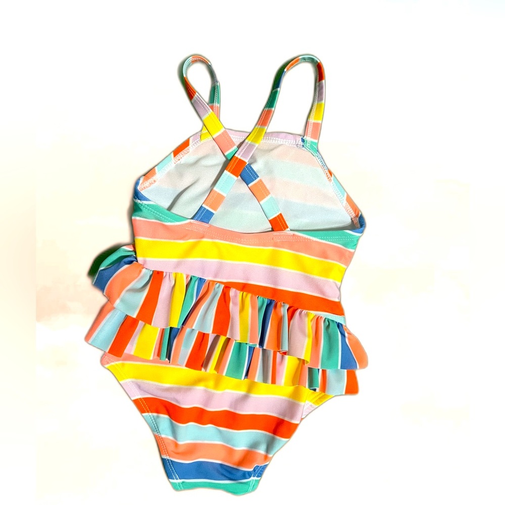 Cat & Jack Girls 1 Piece Swimsuit Size 2T - NWT - Picture 2 of 3